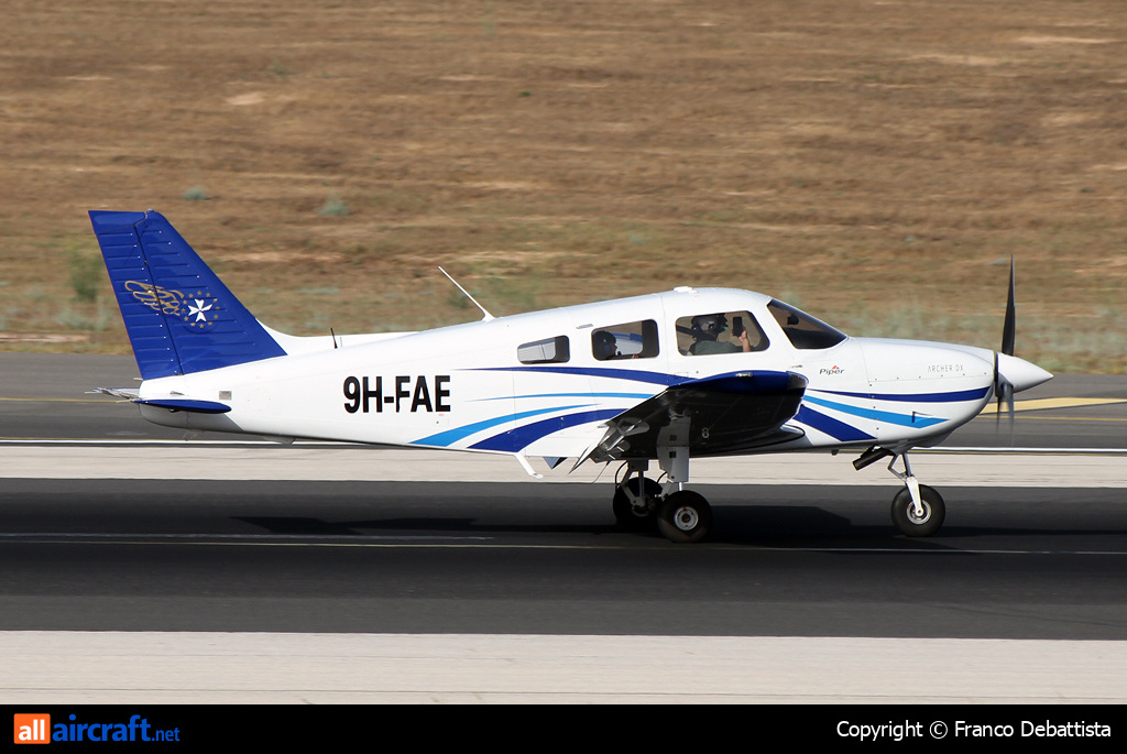 9H-FAE · Piper PA28-181 Archer DX · MLA / LMML