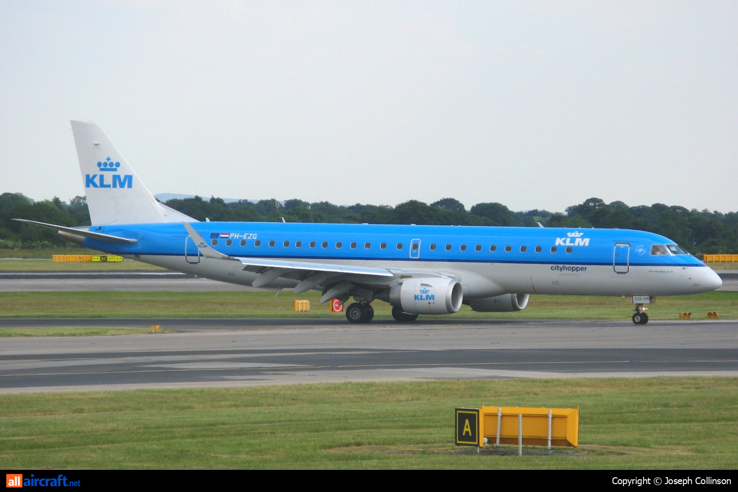 PH-EZG · Embraer 190-100STD · MAN / EGCC