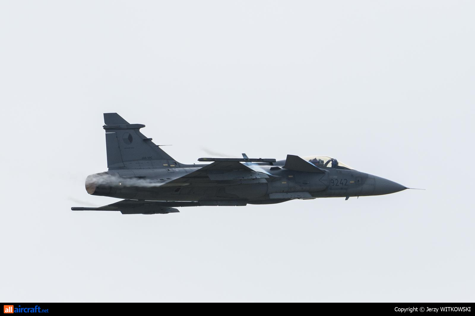 9242 · Saab JAS-39C Gripen · RDO / EPRA