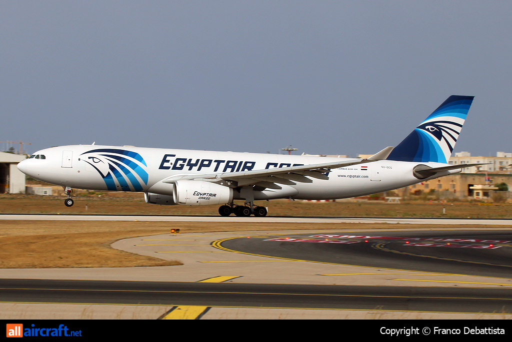 SU-GCG · Airbus A330-243 · MLA / LMML