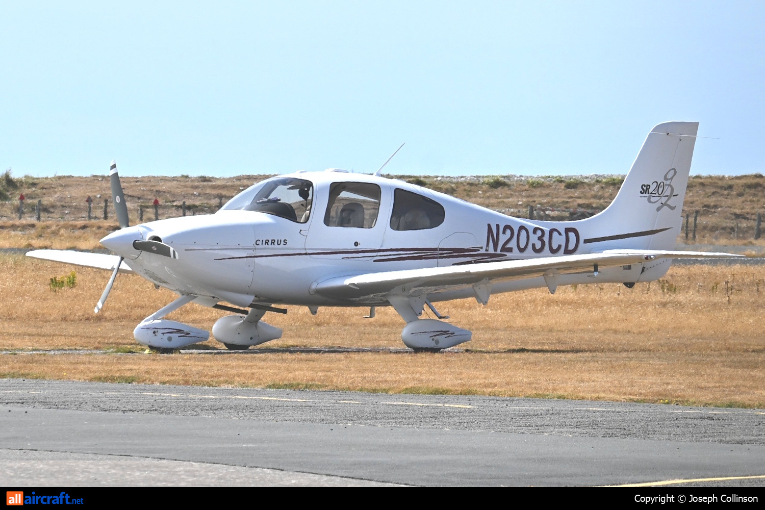 N203CD · Cirrus SR20 G2 · EGCK