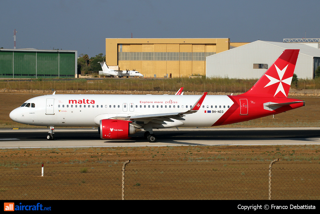 9H-NEO · Airbus A320-251N · MLA / LMML