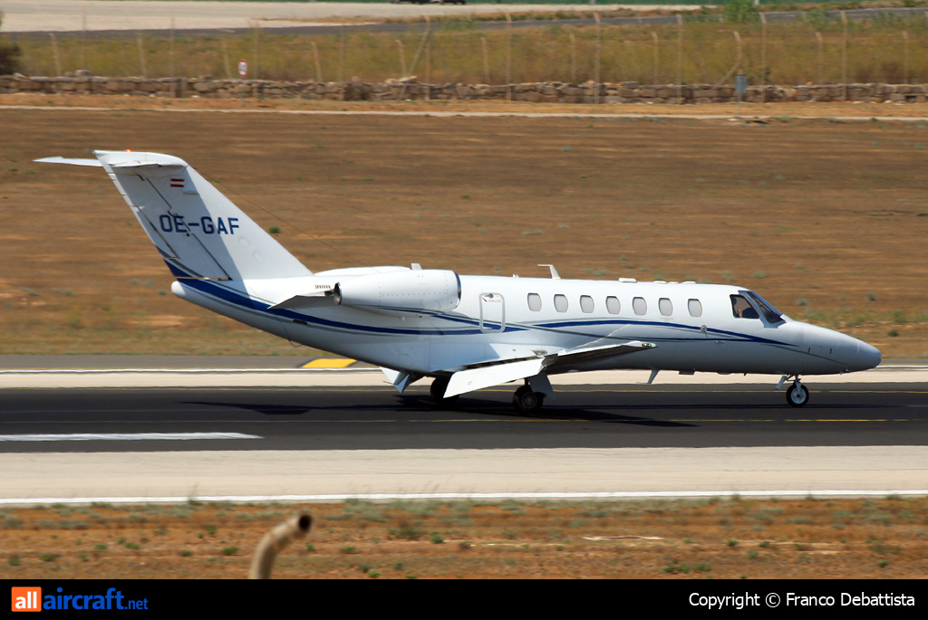 OE-GAF · Cessna 525B CitationJet CJ3 Plus · MLA / LMML