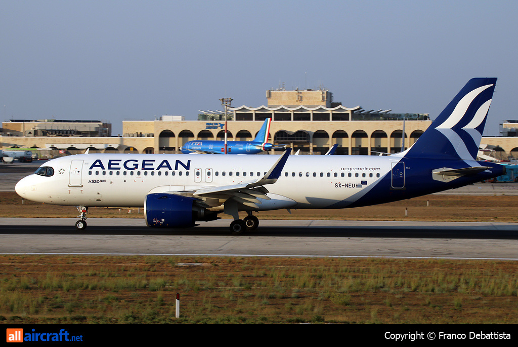 SX-NEU · Airbus A320-271N · MLA / LMML