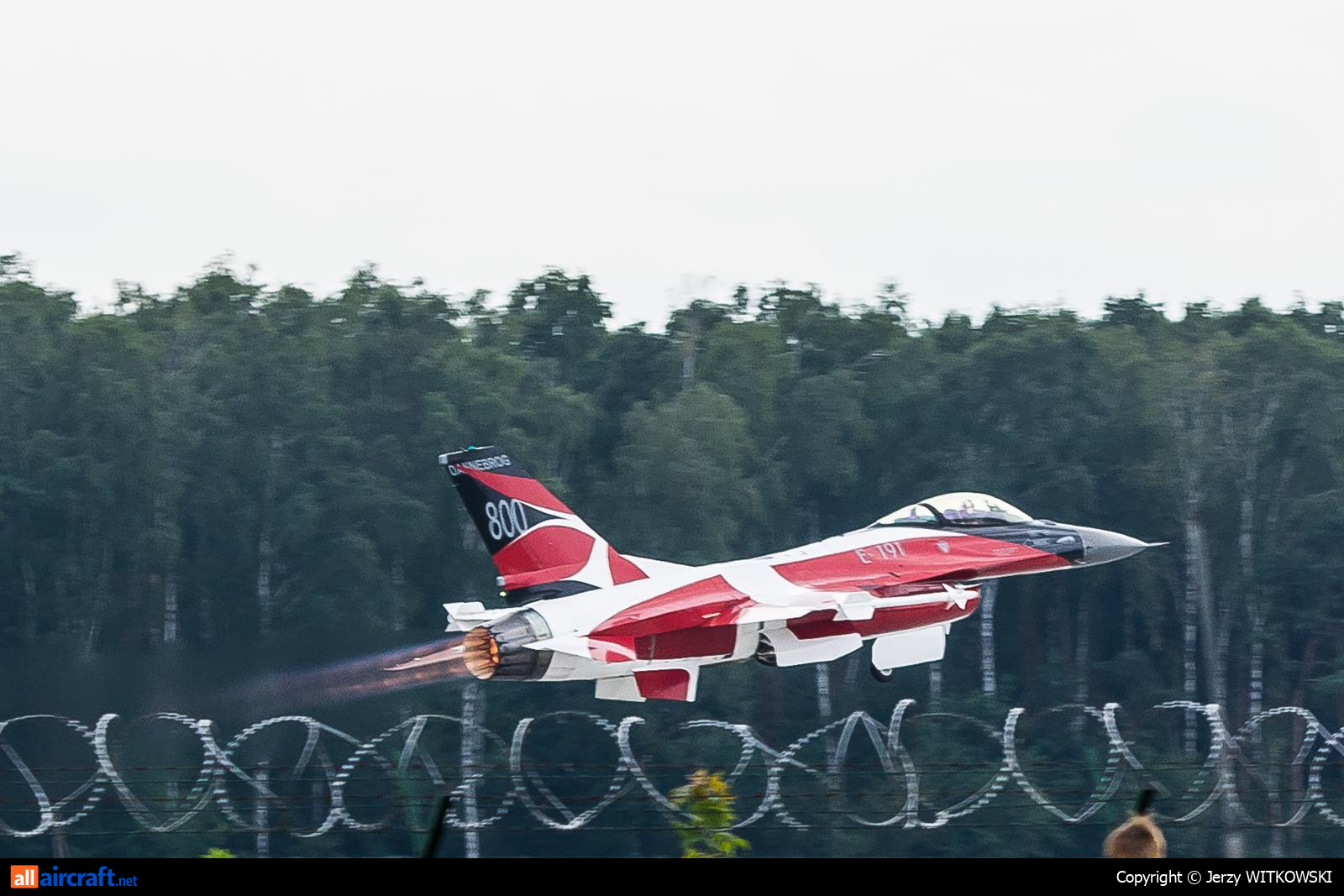 E-191 · General Dynamics F-16AM Fighting Falcon · RDO / EPRA