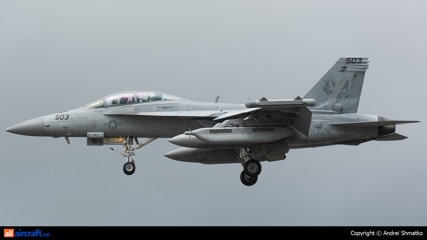 168389 · Boeing EA-18G Growler · DNA / RODN