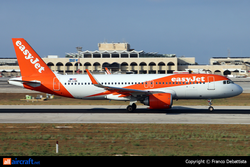 OE-LSK · Airbus A320-251N · MLA / LMML