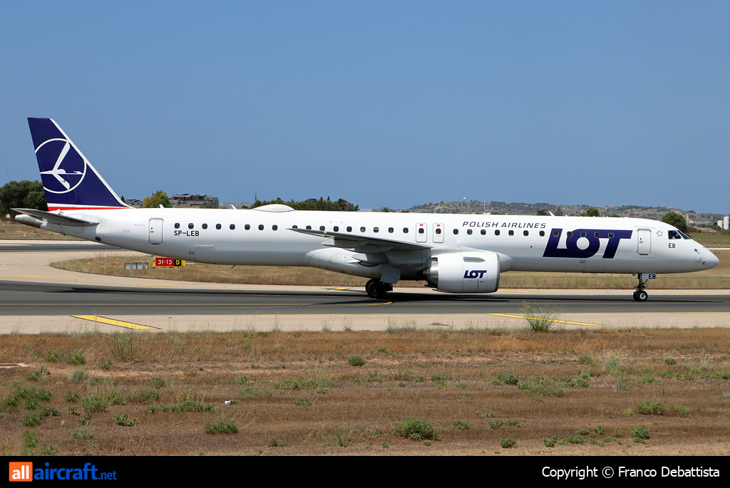 SP-LEB · Embraer E195-E2 · MLA / LMML