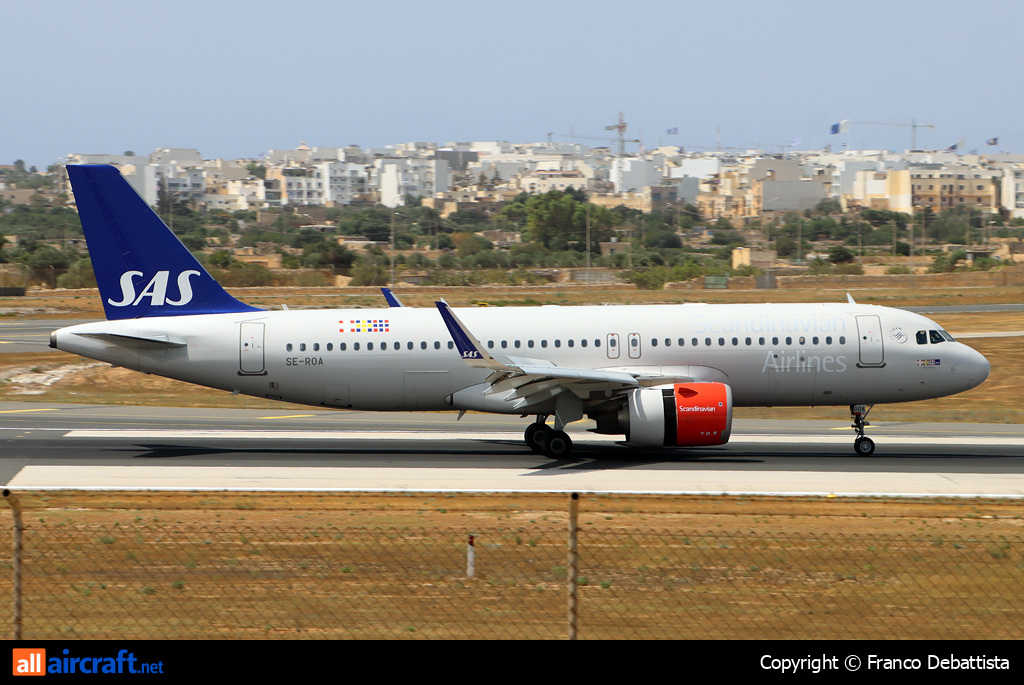 SE-ROA · Airbus A320-251N · MLA / LMML