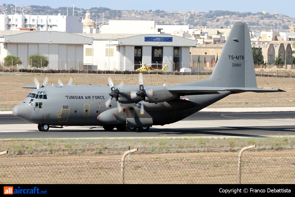 TS-MTB · Lockheed C-130H Hercules · MLA / LMML