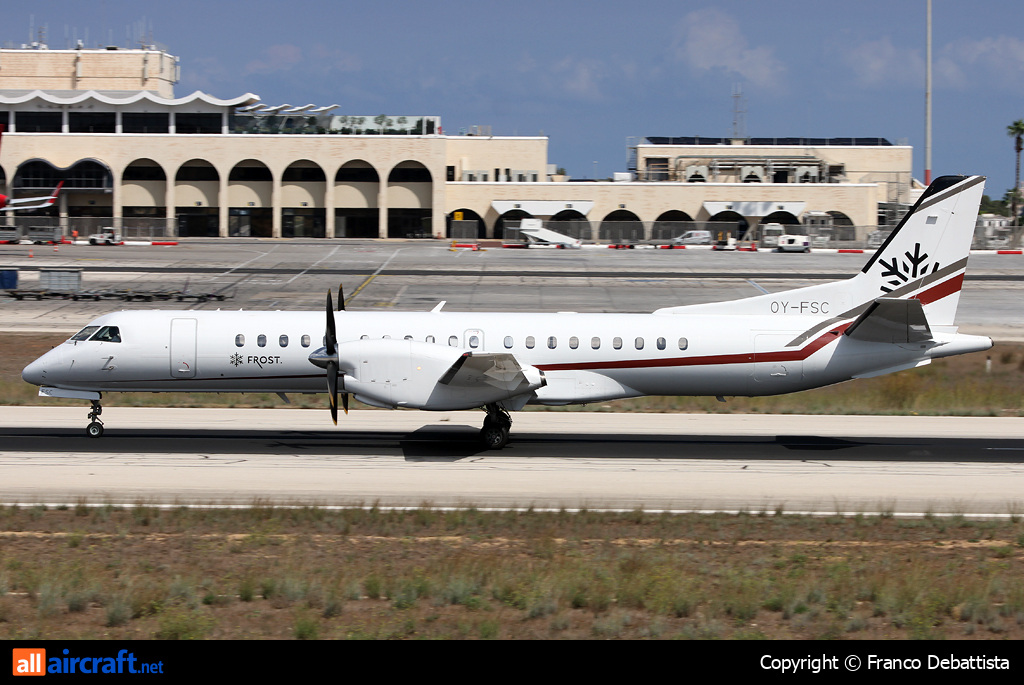 OY-FSC · Saab 2000 · MLA / LMML