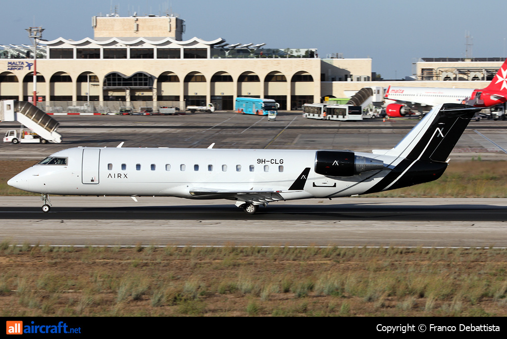 9H-CLG · Bombardier CL-600-2B19 Challenger 850 · MLA / LMML
