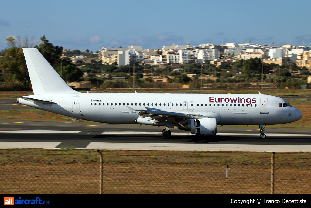 9H-MLL · Airbus A320-214 · MLA / LMML