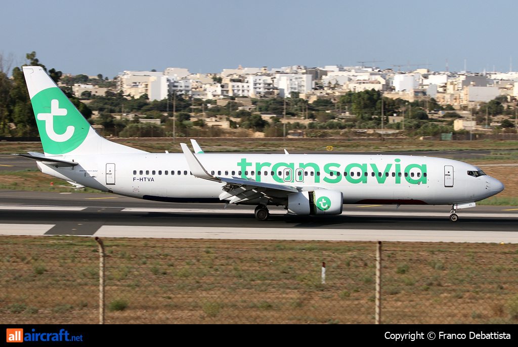 F-HTVA · Boeing 737-8K2(WL) · MLA / LMML