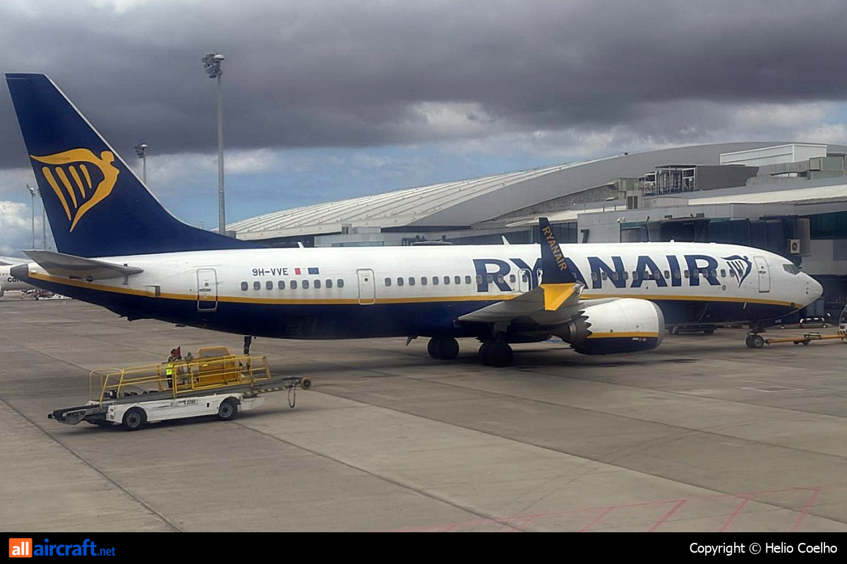 9H-VVE · Boeing 737-8200 MAX · TFS / GCTS