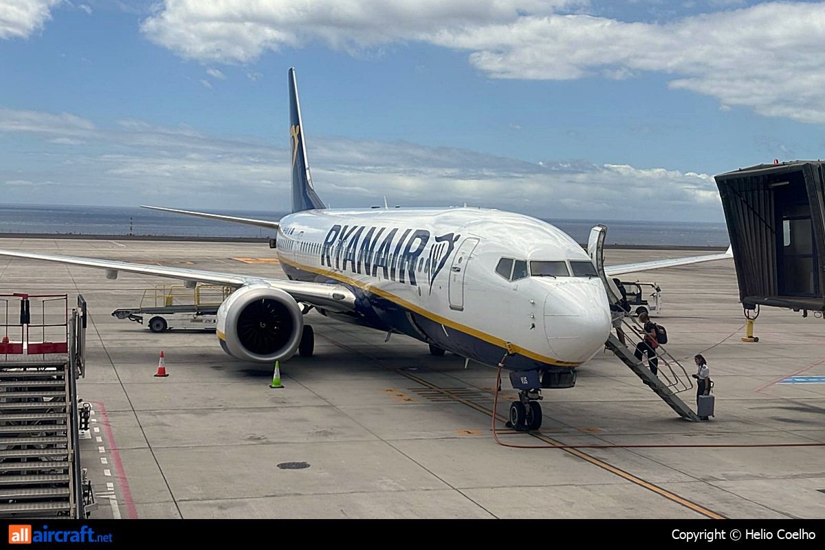 9H-VUS · Boeing 737-8200 MAX · TFS / GCTS