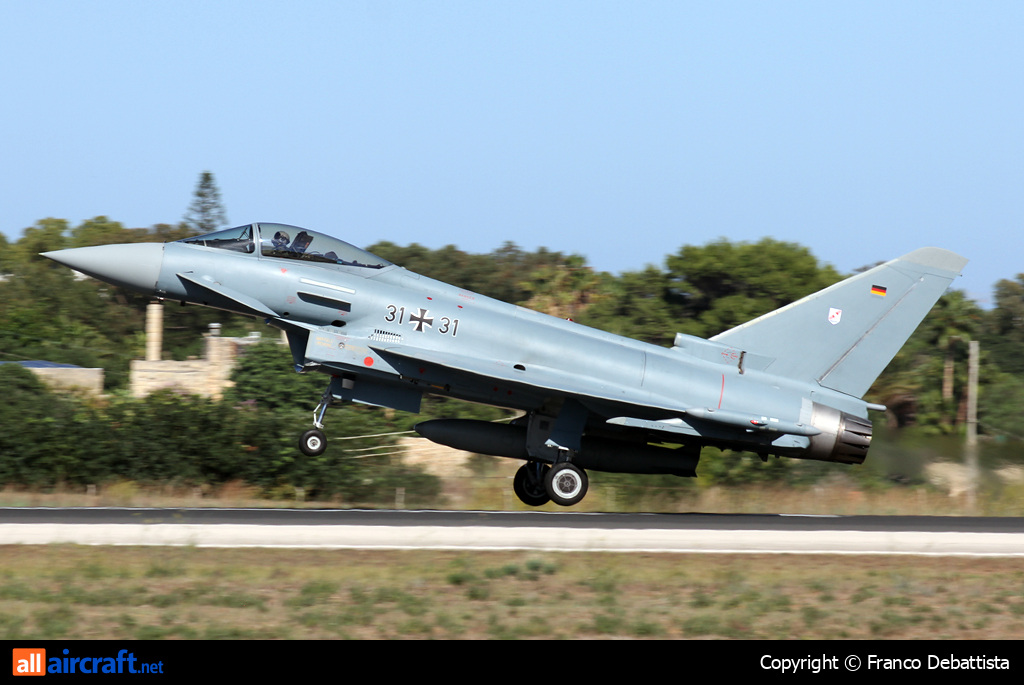 31+31 · Eurofighter EF-2000 Typhoon · MLA / LMML