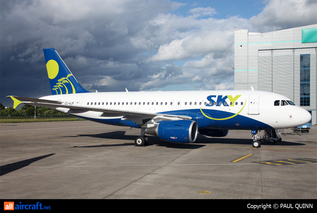 CC-AJF · Airbus A319-111 · (DUB / EIDW)