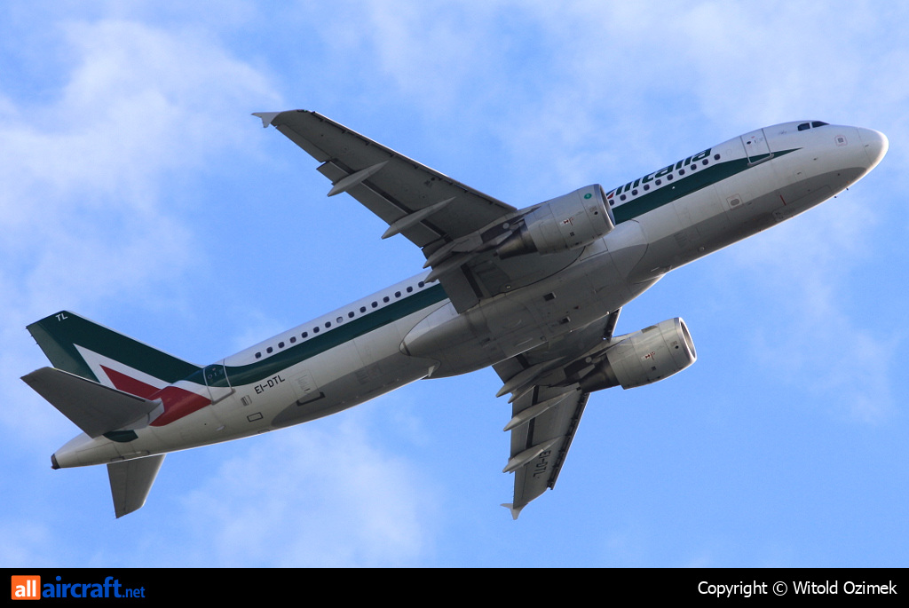 EI-DTL · Airbus A320-216 · (FCO / LIRF)