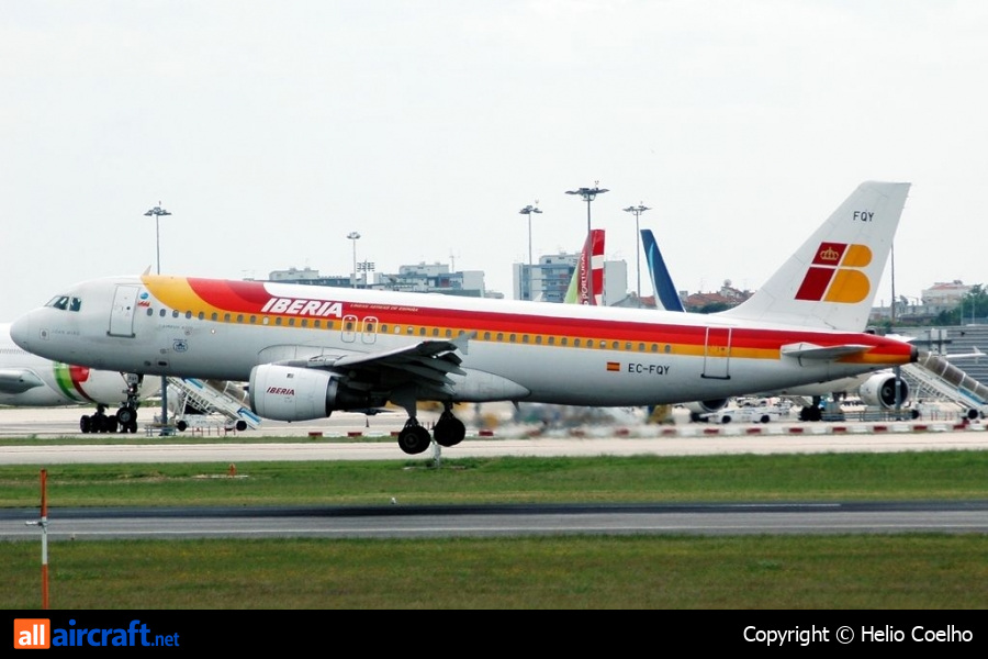 EC-FQY · Airbus A320-211 · (LIS / LPPT)