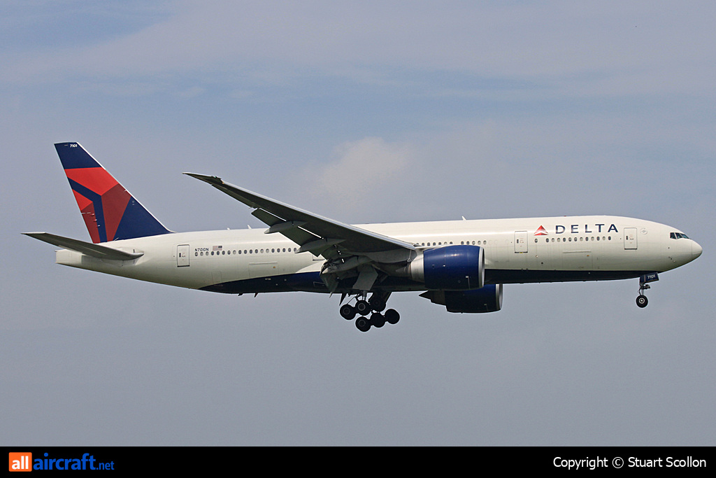 N701DN · Boeing 777-232 · (NRT / RJAA)