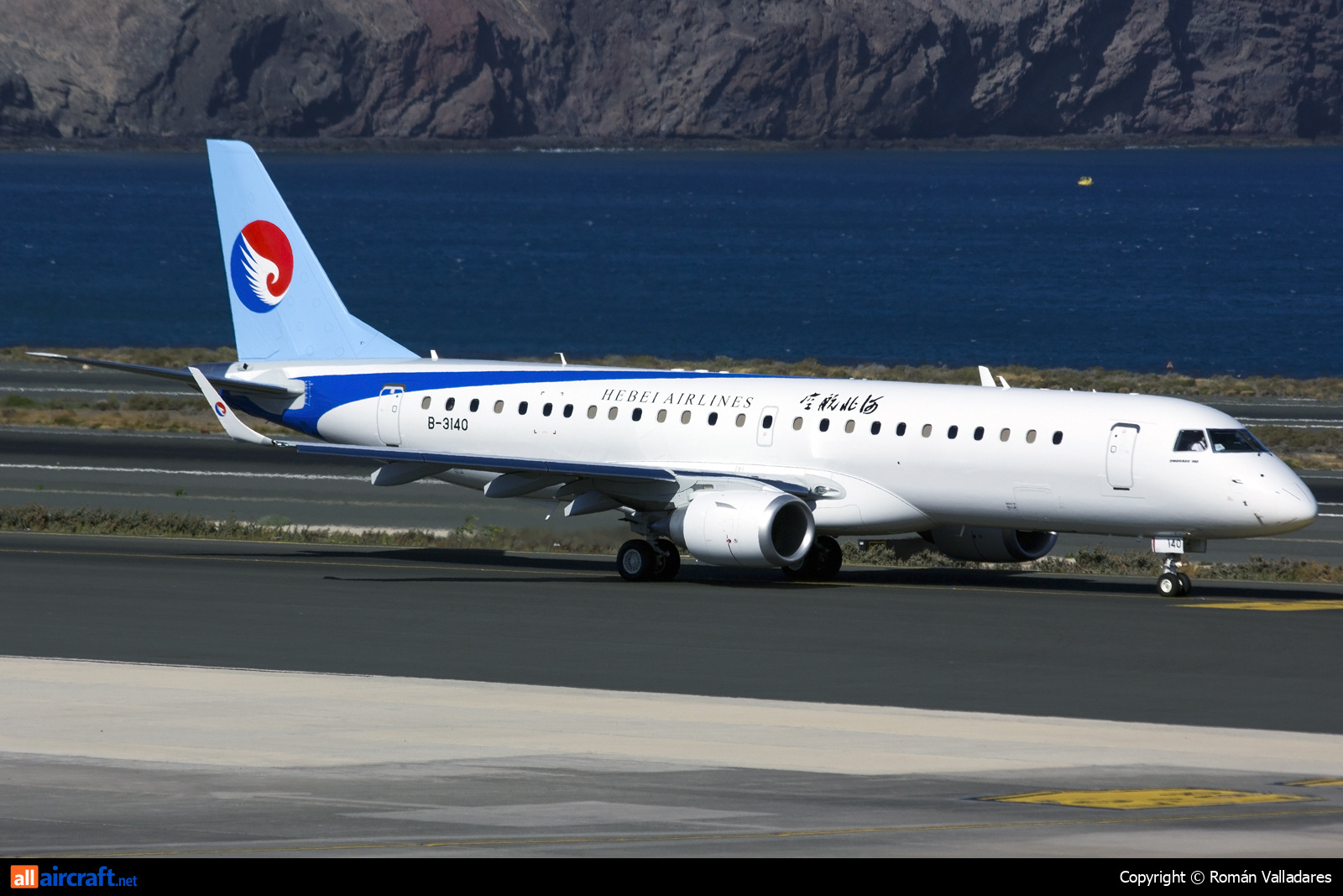B-3140 · Embraer 190-100LR · (LPA / GCLP)