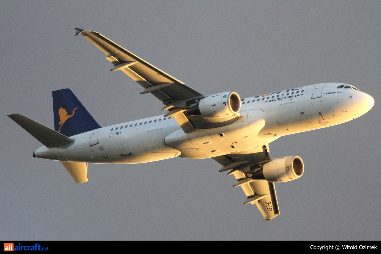 EI-DSV · Airbus A320-216 · (FCO / LIRF)