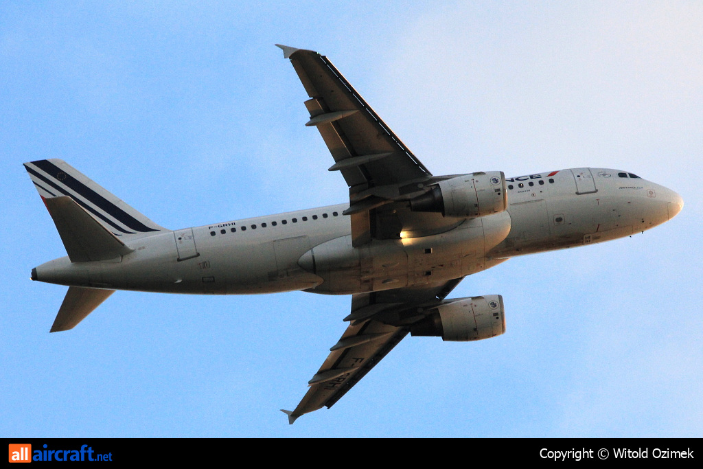 F-GRHI · Airbus A319-111 · (FCO / LIRF)