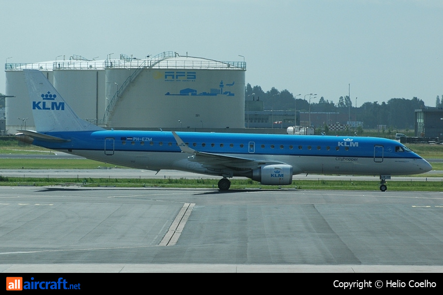 PH-EZM · Embraer 190-100STD · (AMS / EHAM)