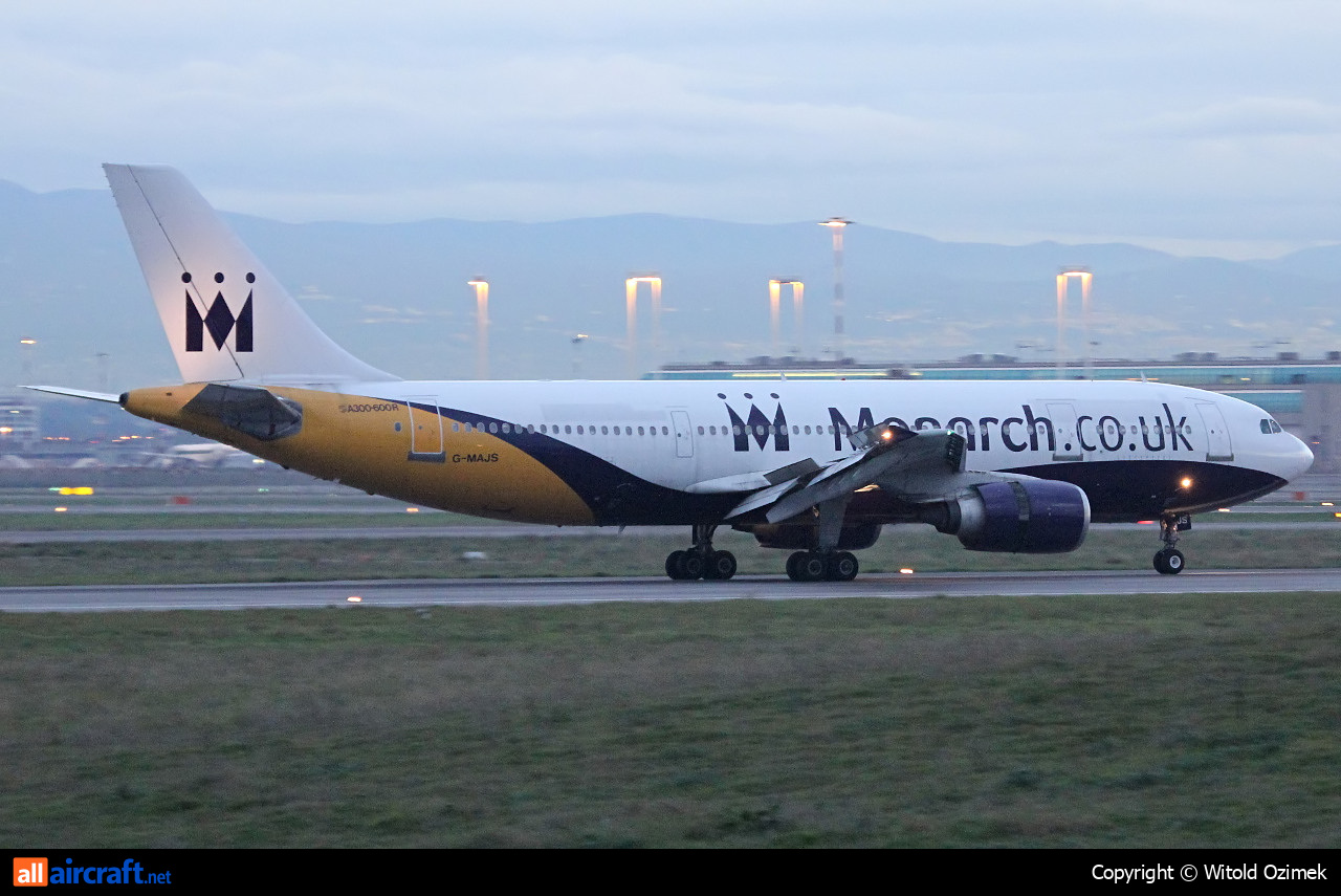 G-MAJS · Airbus A300B4-605R · (FCO / LIRF)