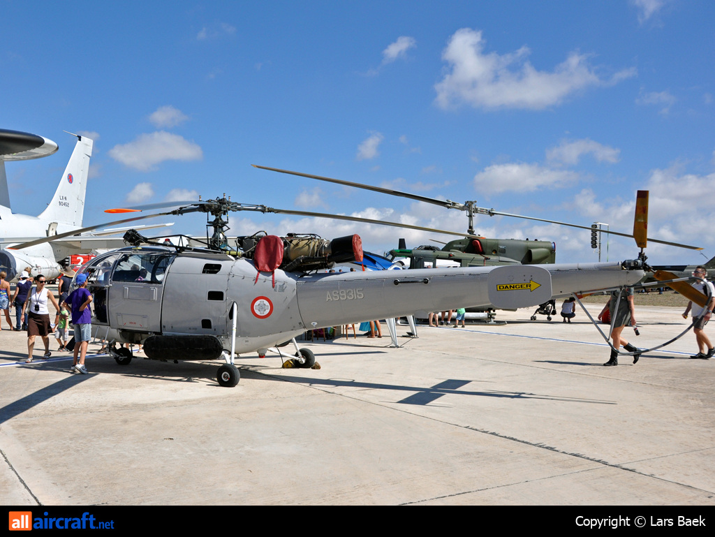AS9315 · Aerospatiale SA 316B Alouette III · (MLA / LMML)