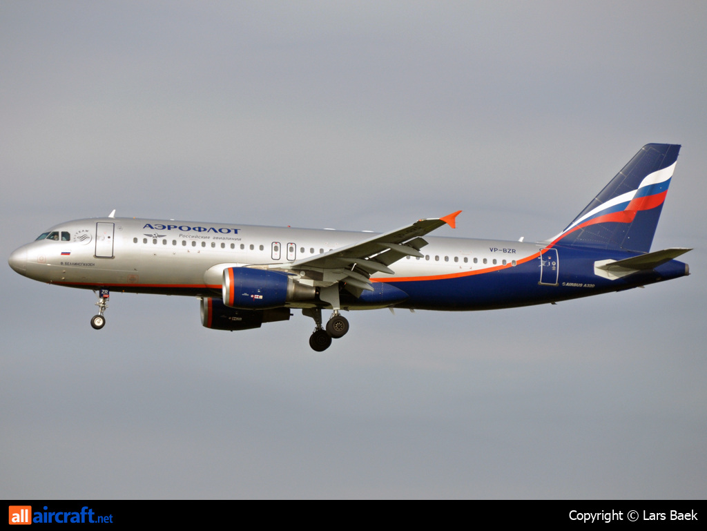 VP-BZR · Airbus A320-214 · (CPH / EKCH)