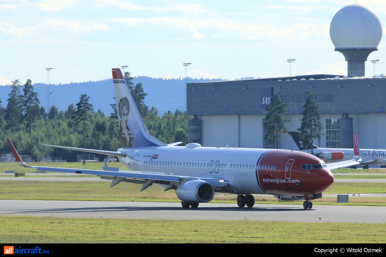 LN-DYS · Boeing 737-8JP(WL) · (OSL / ENGM)