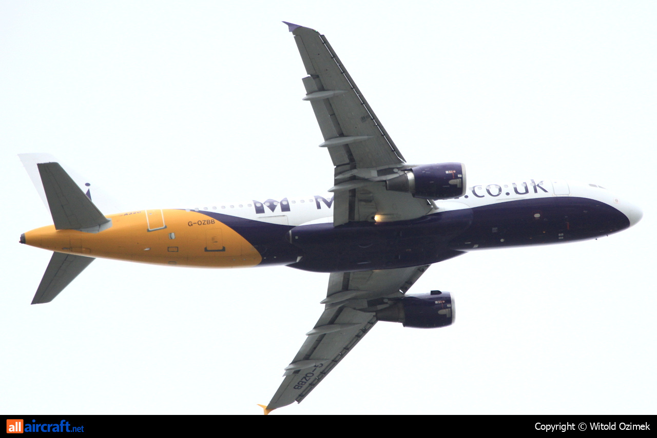 G-OZBB · Airbus A320-212 · (FCO / LIRF)