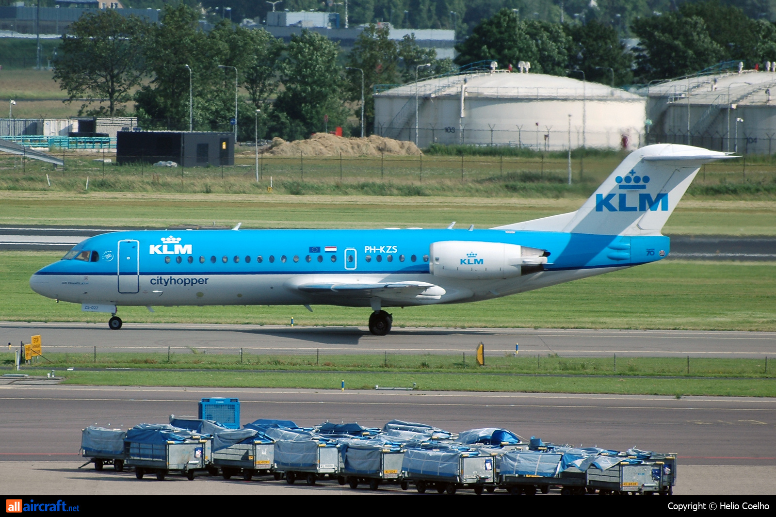 PH-KZS · Fokker 70 · (AMS / EHAM)