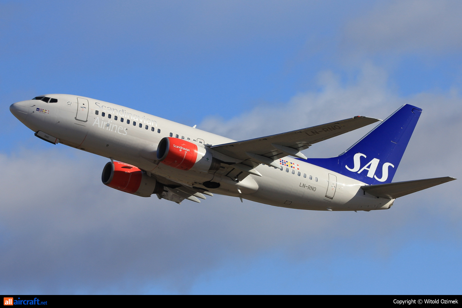 LN-RNO · Boeing 737-783 · (SVG / ENZV)