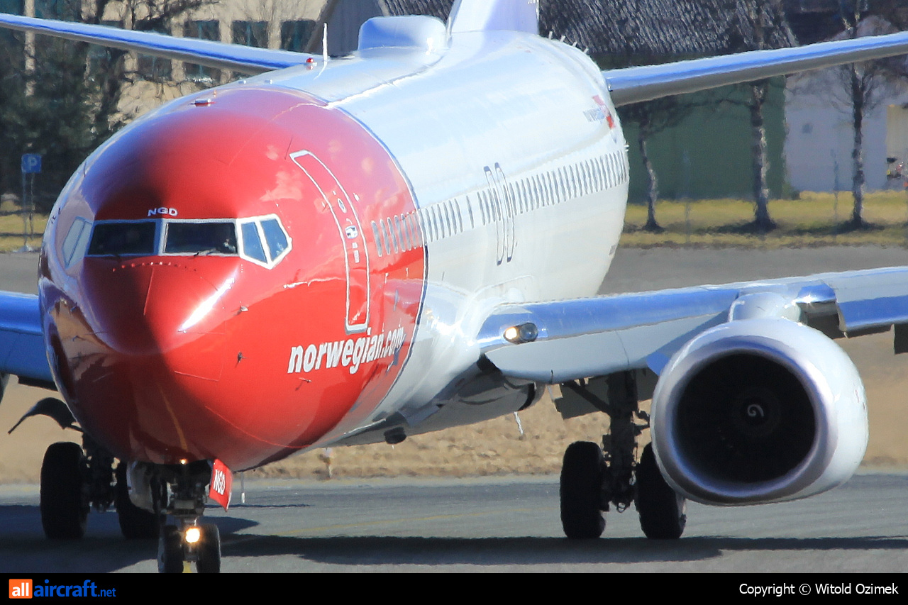 LN-NGD · Boeing 737-8JP(WL) · (SVG / ENZV)