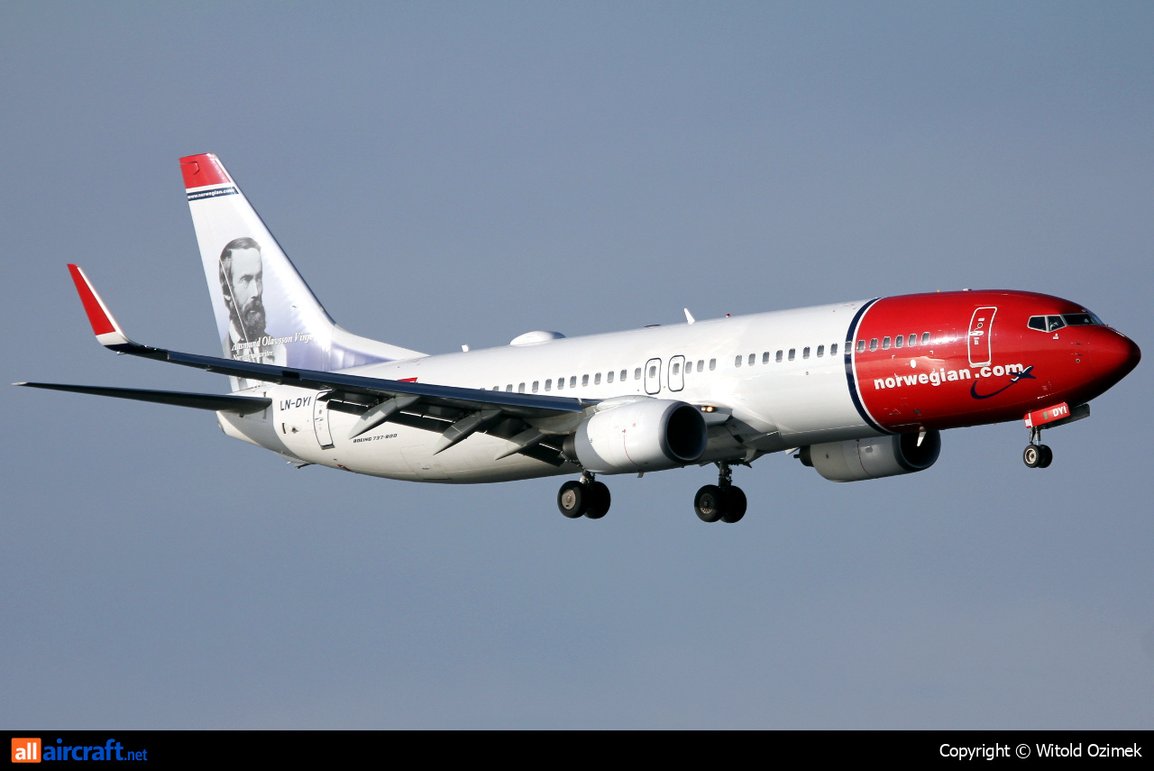 LN-DYI · Boeing 737-8JP(WL) · (SVG / ENZV)