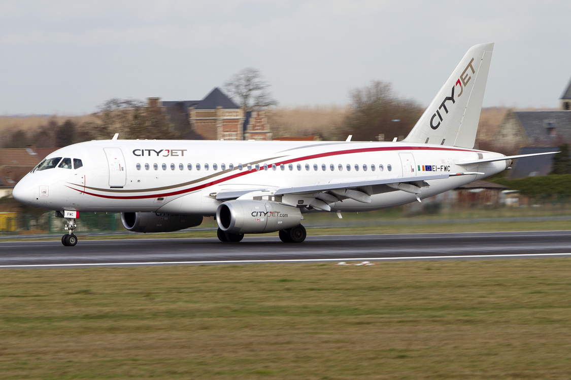 EI-FWC · Sukhoi Superjet 100-95B · (BRU / EBBR)