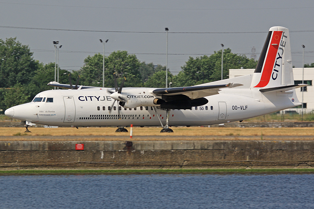 OO-VLF · Fokker 50 · (LCY / EGLC)