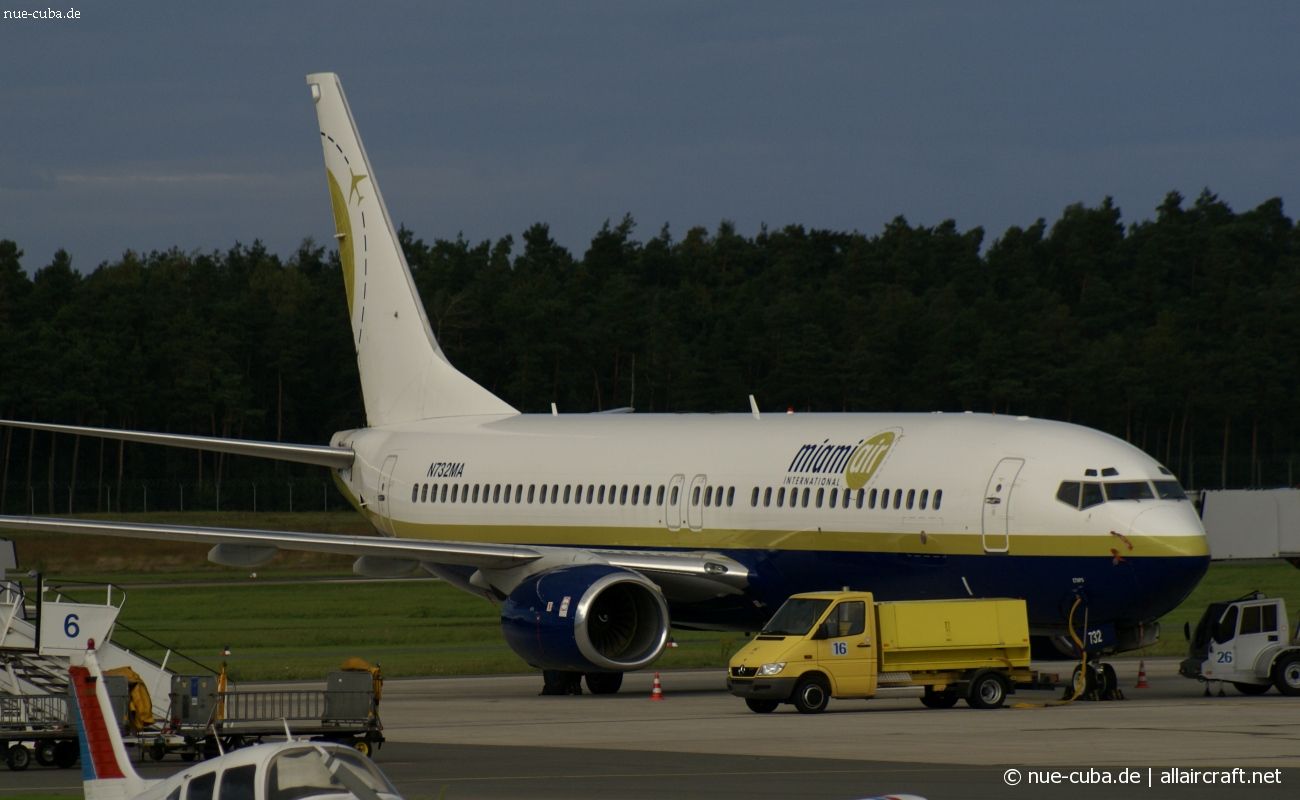 N732MA · Boeing 737-81Q(WL) · (NUE / EDDN)