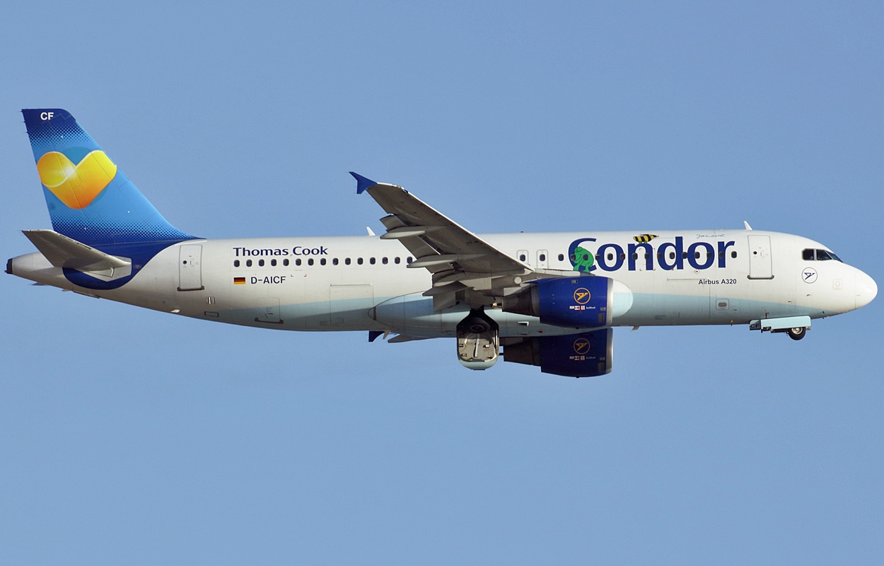 D-AICF · Airbus A320-212 · (LPA / GCLP)