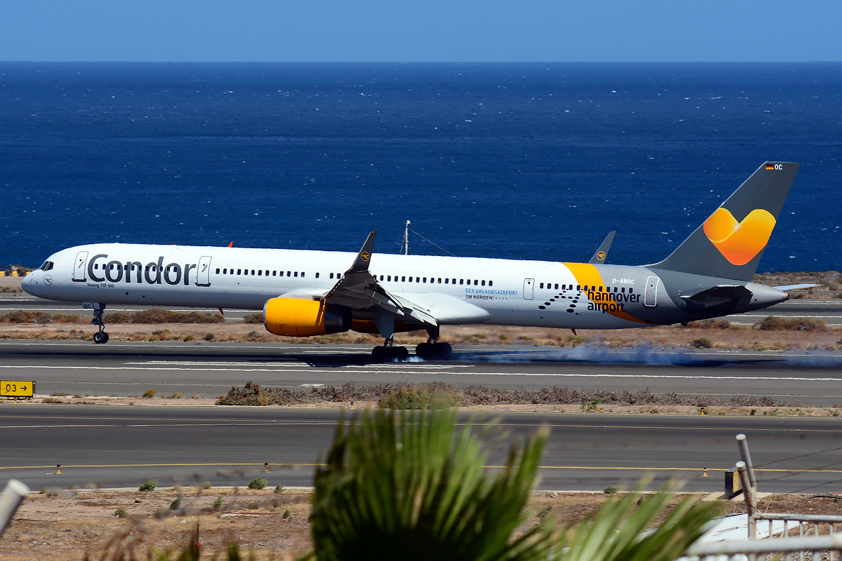 D-ABOC · Boeing 757-330 · (LPA / GCLP)