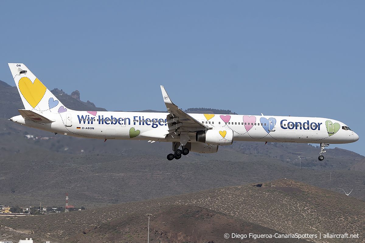 D-ABON · Boeing 757-330(WL) · (LPA / GCLP)