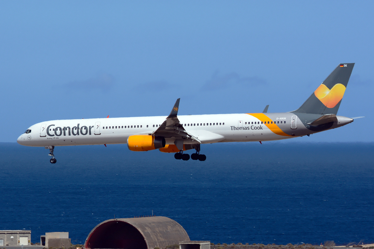 D-ABOK · Boeing 757-330(WL) · (LPA / GCLP)