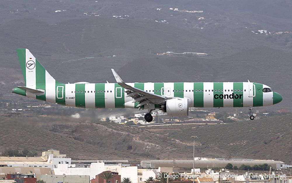 D-ANMZ · Airbus A321-271NX · (LPA / GCLP)