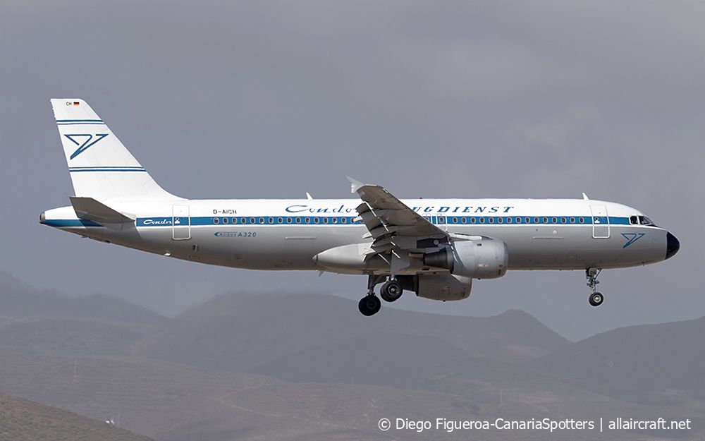 D-AICH · Airbus A320-212 · (LPA / GCLP)