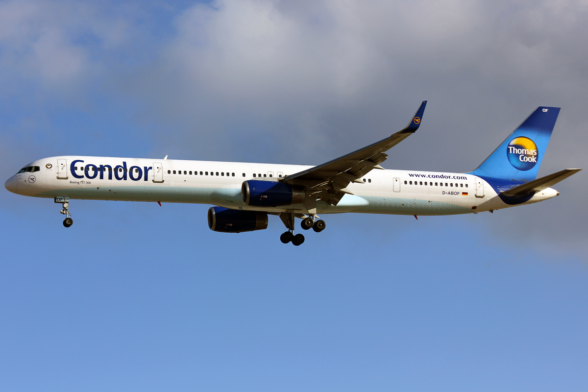 D-ABOF · Boeing 757-330(WL) · (LPA / GCLP)