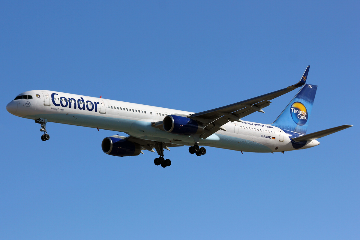 D-ABOK · Boeing 757-330(WL) · (LPA / GCLP)
