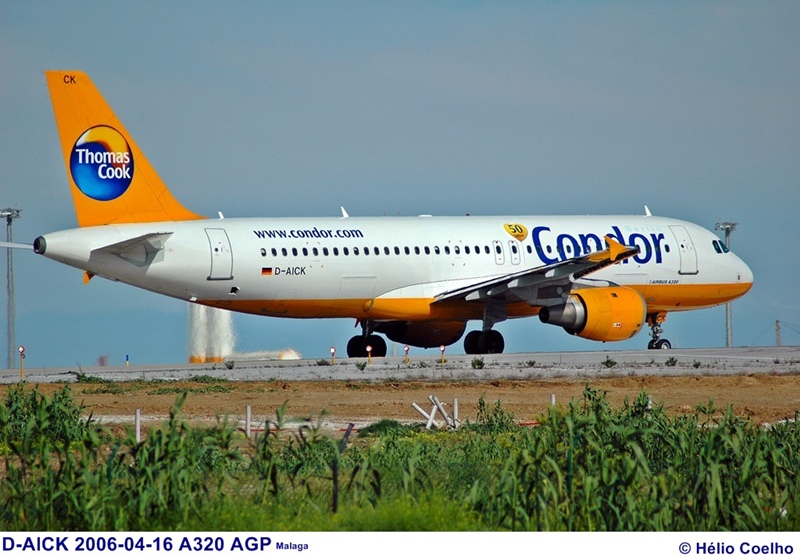 D-AICK · Airbus A320-212 · (AGP / LEMG)